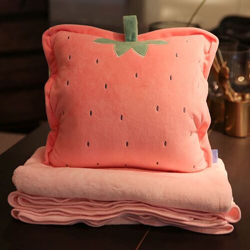 Car cushion qQuilt duRal-use new high-end blanket office n