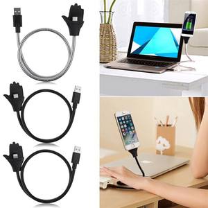 Lazy Bracket Stand UP USB Charging Stand Up Cable Flexible P