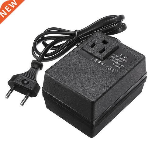 Mayitr 1pc 200W AC 220V to 110V Travel Converter 50HZ High Q