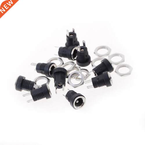 10Pcs DC-022B DC Power Jack Socket Dc Connector Adapter Inte