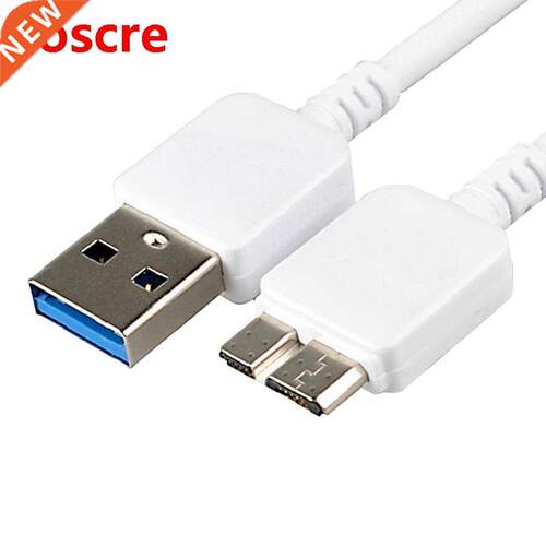 Mobile Hard Drive Cable, USB3.0 to Micro-B Data Cable Suitab