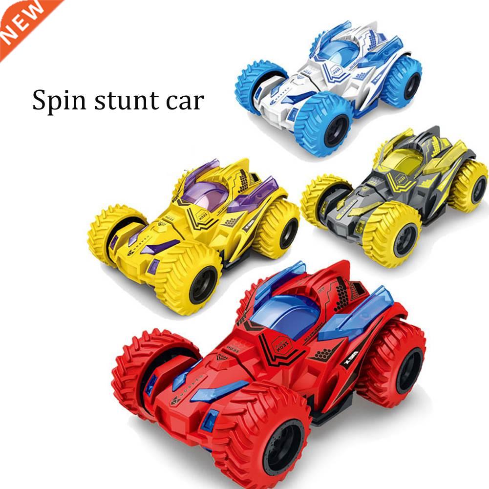 Kids Toy Car Fun Double-Side Vehicle Inertia Safety Crashwor