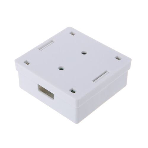 45 Junction Box CAT6 Network Connector 2 Port Desktop Exte