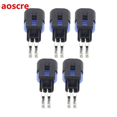 5 Sets 2 Pin jacket car waterproof connector automotive sens