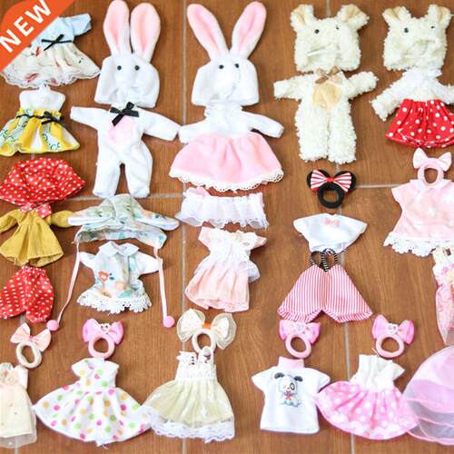 New 16cm BJD Doll Clothes Accessories Fashion Dress Up Bib S