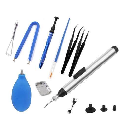 IC Chips Metal Grabber Claw Pickup Holder 4 Claw Steel Wire