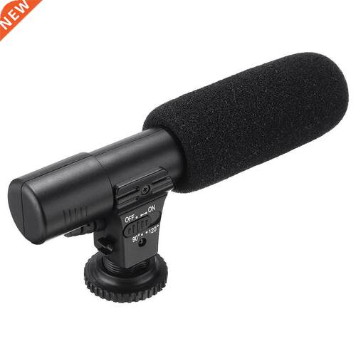 3.5mm External Stereo Microphone Mic For Camera