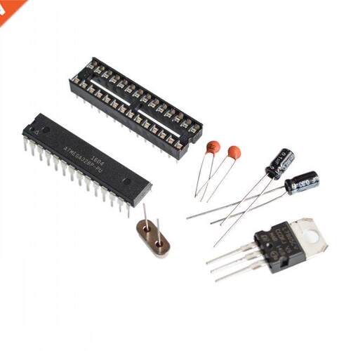 ATMEGA328P-PU wthout-Ar duno BOOTLOADER + DP Socket & 16