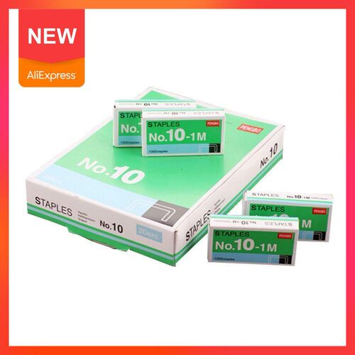 1000pcs/box Size No 10 Staples Box For Desktop Stapler Acces