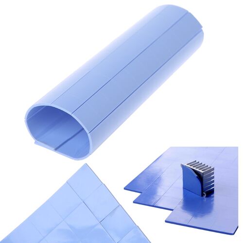 100 Pcs 100x100x1mm GP CP Thermal Pad Silicone Heatsink Cool