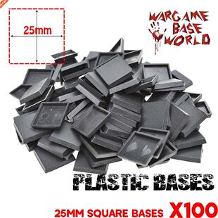NEW Miniatures base and wargame model bases Lot of 100 25mm