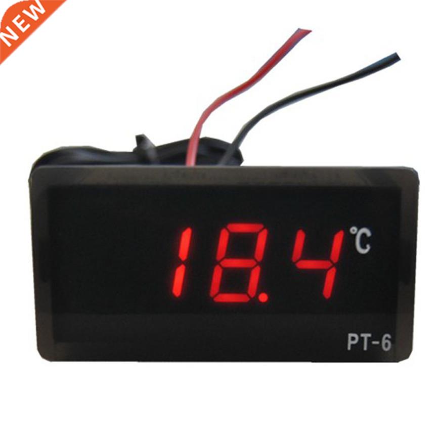 DC 12V LED Thermometer Temperature Detector Red jul04