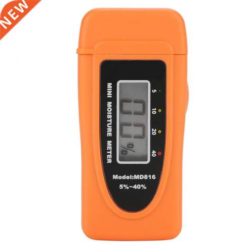 MD816 Wood Hygrometer Digital LCD 2 Pin Wood Moisture Meter