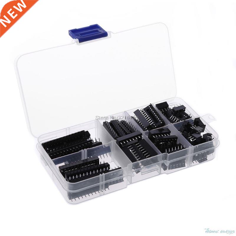 For 66Pcs/set DIP IC Sockets Adaptor Solder Type Socket Kit