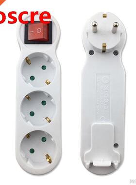 European 250V 16A 3 Jack German EU Power Strip Wiring oard