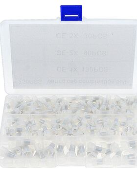 250PCS/BOX Waterproof Nylon Crimp Caps Terminal Connector Bl