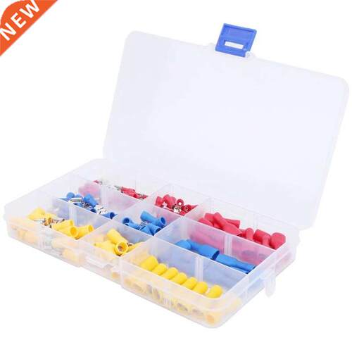 122pcs Electrical Wire Terminal Cold-Pressure Crimp Terminal