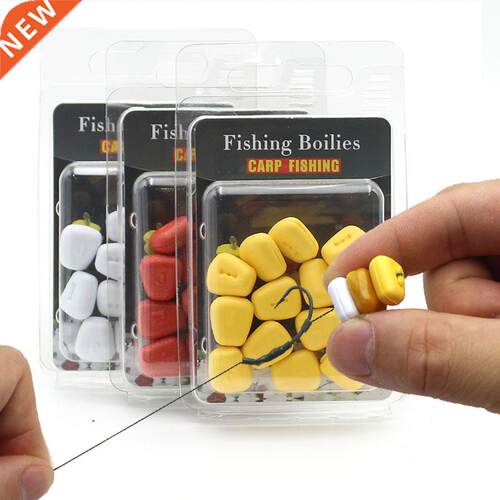 15pcs Carp Fishing Bait Corn Fake Fishing Boilies Method Fee