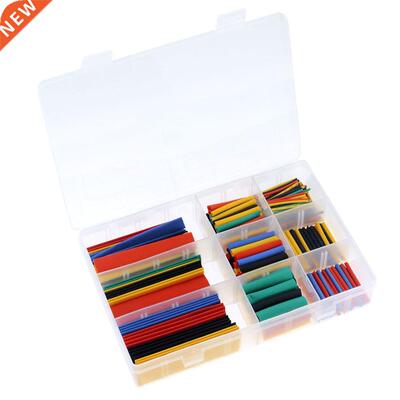 328PCS/Box Heat Shrnk Tube Assorted nsulaton Shrnkable T