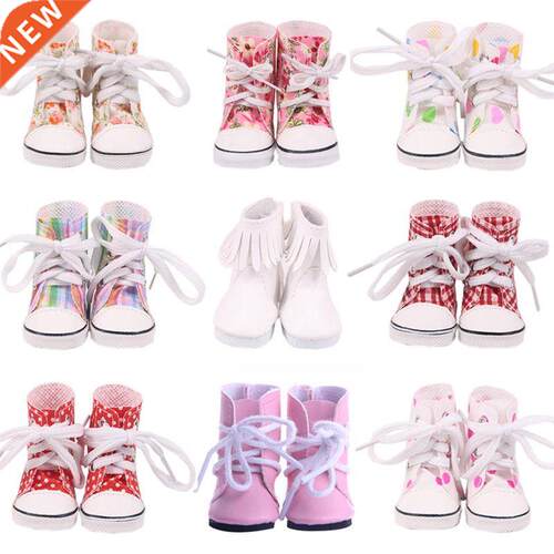 Doll Boots High-top Shoes For 14.5 Inch Paola American Doll