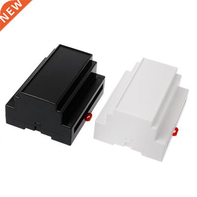 107*87*59mm Black/White Plastic Din Rail Junction Box Electr