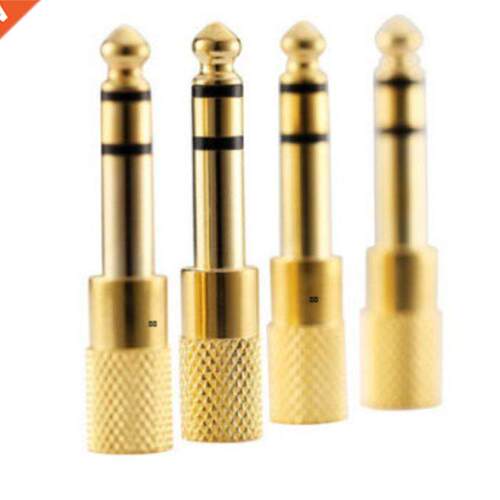 3.5mm to 6.35 mm Adapter 3.5 plug to 6.35 Jack Stereo Audio
