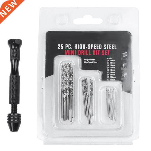 Hand Twist Drill Bits Set, Precision Pin Vise Model Mini