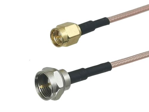 RG316 F TV Male plug to SMA Male Plug Straight Connector RF