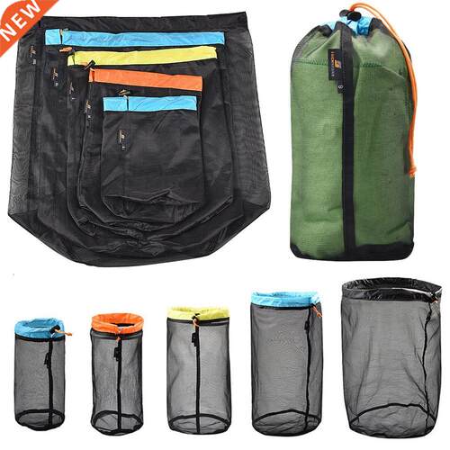S~XXL Ultralight Mesh Storage Bag Drawstring Bags High quali
