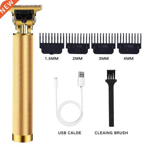 Professional Electric Clipper Rechargeable USB Charging Alum