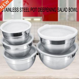 Mixing Bowl 4 Size Bowls Cooking Tools Dining Salad Bowl Dur