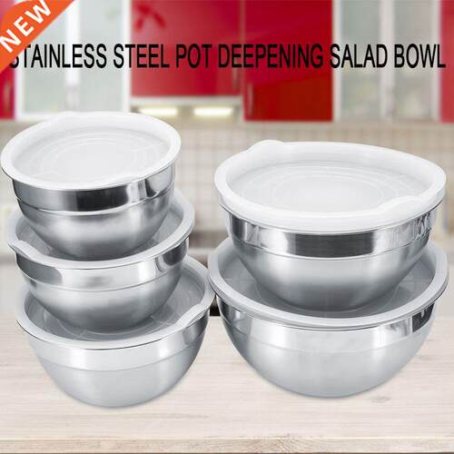 Mixing Bowl 4 Size Bowls Cooking Tools Dining Salad Bowl Dur