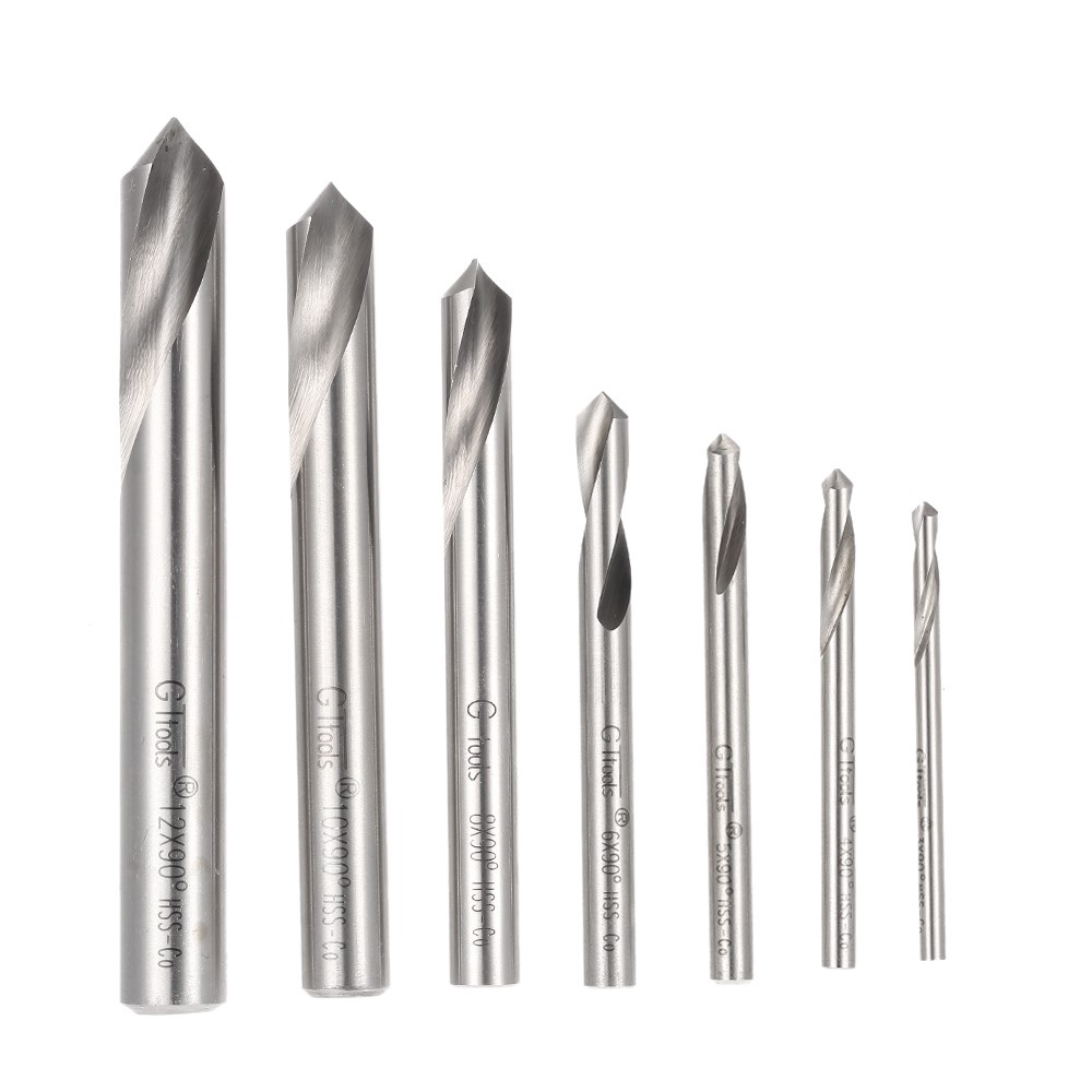7pcs M42 HSS High Speed Steel Cobalt Spotting Drill Bits