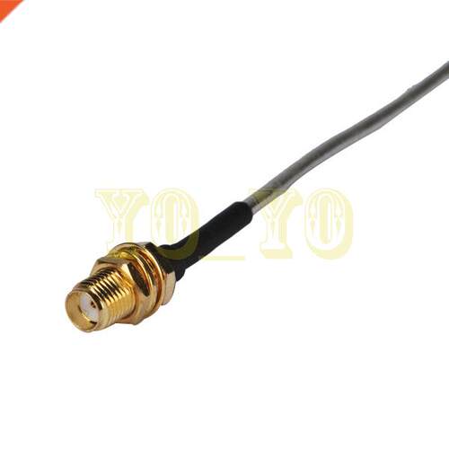 SMA jack bulkhead Connector 6inch External WiFi Antenna Exte