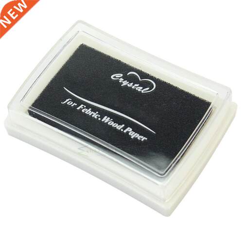 Home Children Kids Black Ink Pad Inkpad  Craft Card Scrap