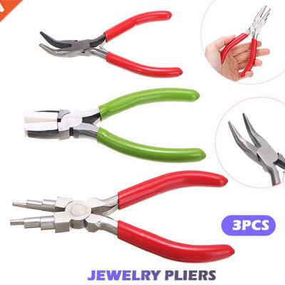 pcs/set Jewelry Pliers Hand Tool Kit For Beading Round Wire