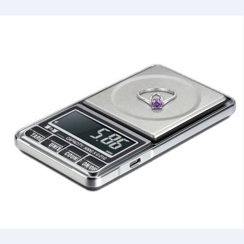100g-600g Electronic Pocket Scale 0.01g Precision LCD Digita