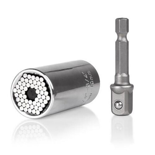 7-19mm Universal Spanner Grip Ratchet Sockets Set Multi-Func