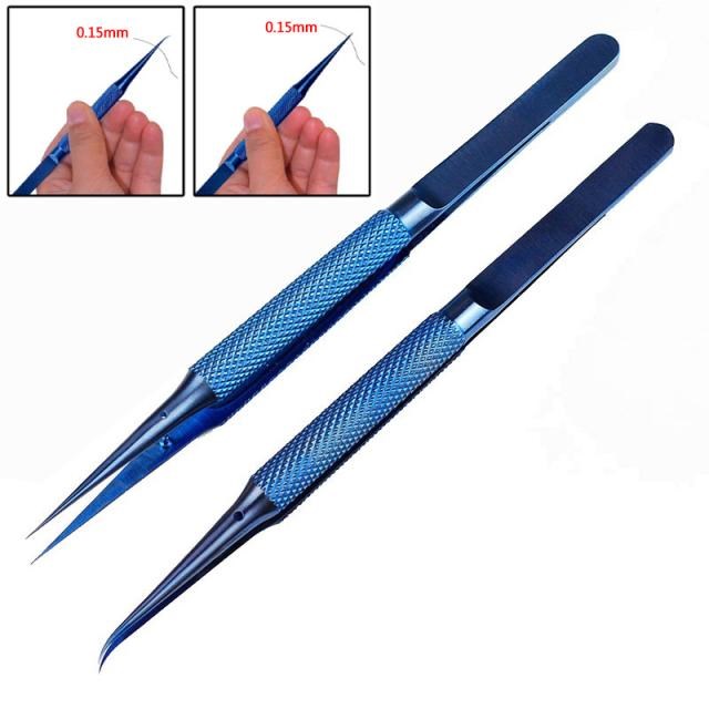 Titanium Alloy Tweezers Professional Maintenance of Fingerpr