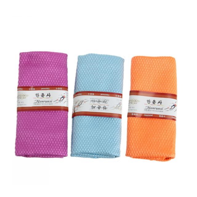 3Pcs Water Kitchen Absorbable Cleaning Glass Cloth Wipes Tab