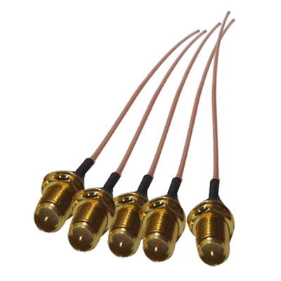 10x IPEX / u.fl to RP SMA female RF Assemby Pigtail Cable ad