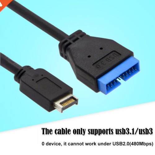 USB 3.1 Front Panel Header to USB 3.0 20Pin Extension Cable