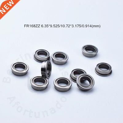 Flange 10pcs FR168ZZ 6.35*9.525*10.72*3.175*0.914(mm) Free