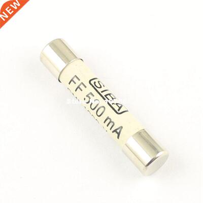 6mm x 2mm FF500MA 0.5A 1000V SIBA Ceramic Fuse