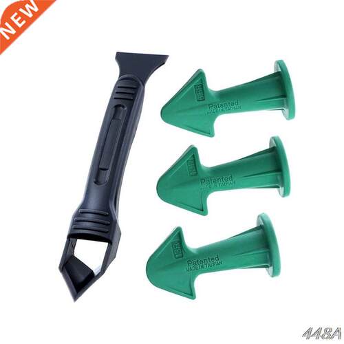 4pcs/set Glass Scraper Tool Floor Tile Cleaner Glue Residual