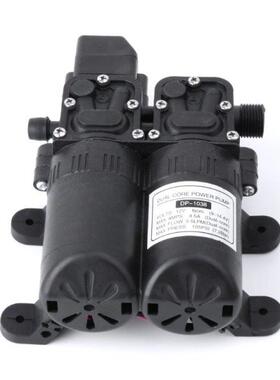 Dual Core Power Water Pump DC 12V Auto High Pressure Diaphra
