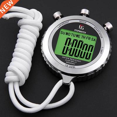 0.01s Precision Timer Stopwatch Metal Stopwatch Sport Waterp