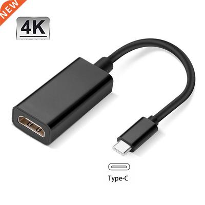 Type-C to HDMI Compatible Adapter 4k 1080P Hand Connector Ca