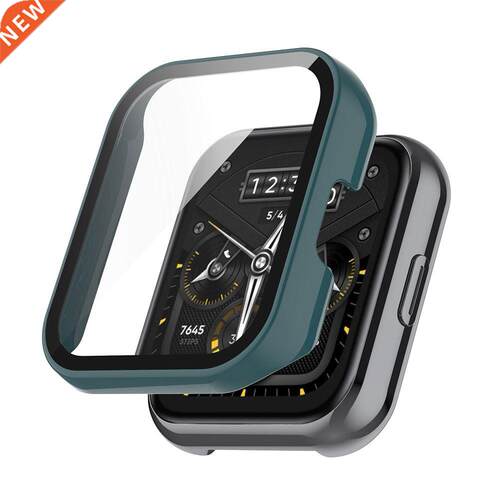 Full Cover Tempered Glass Screen Protector Case for Realme W