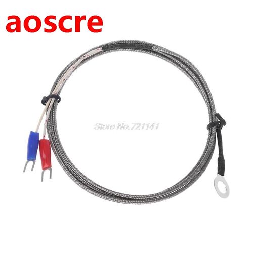 6mm Hole Washer K Type Thermocouple Temperature Sensor Probe